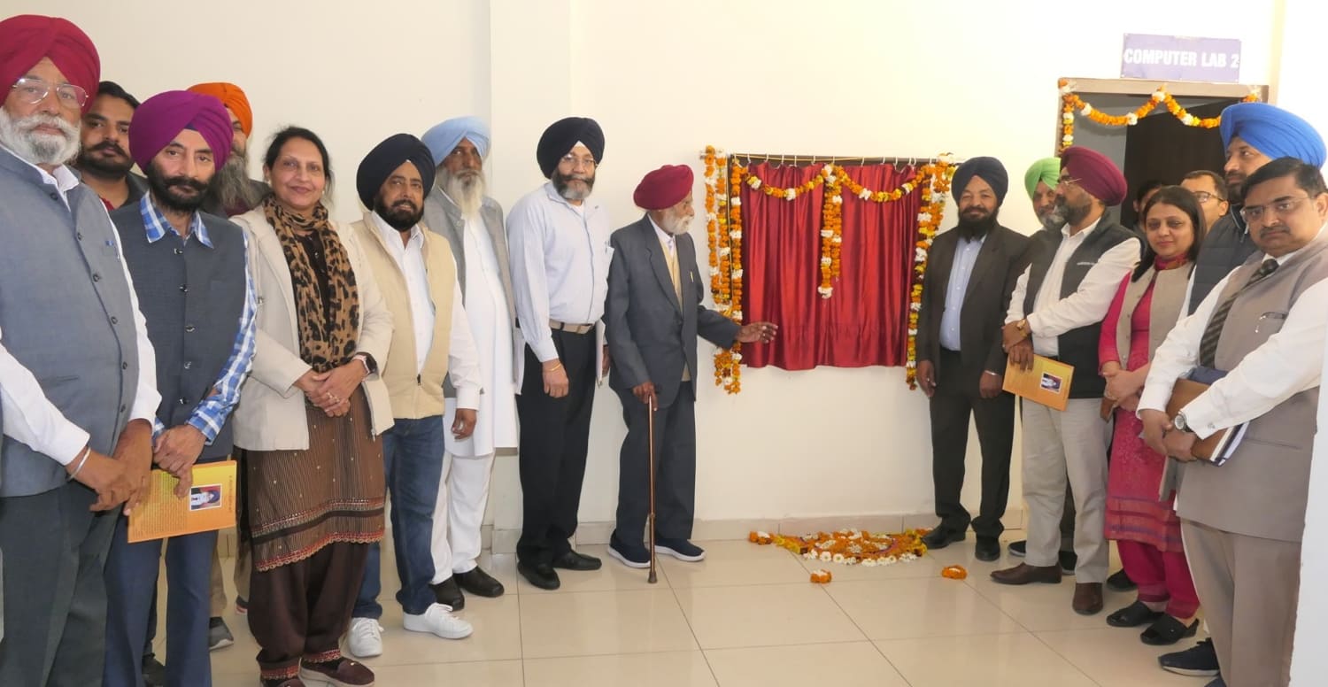 Inauguration of new computer labs at Bela College